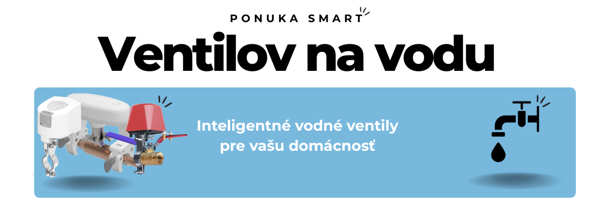 smart ventily na vodu
